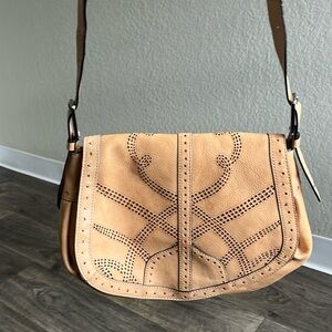 Vintage Cole Haan crossbody purse.  Sierra lazercut